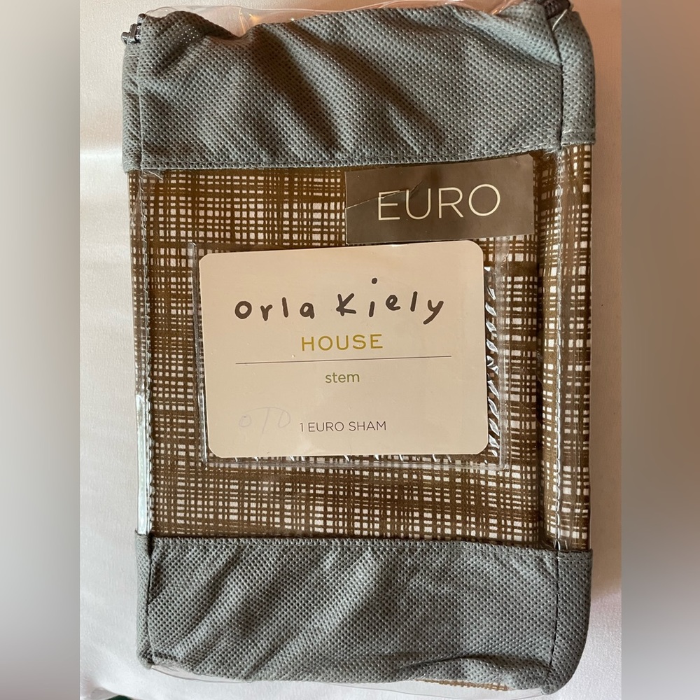 NIP Orla Kiely Euro Sham Stem Hatch Design